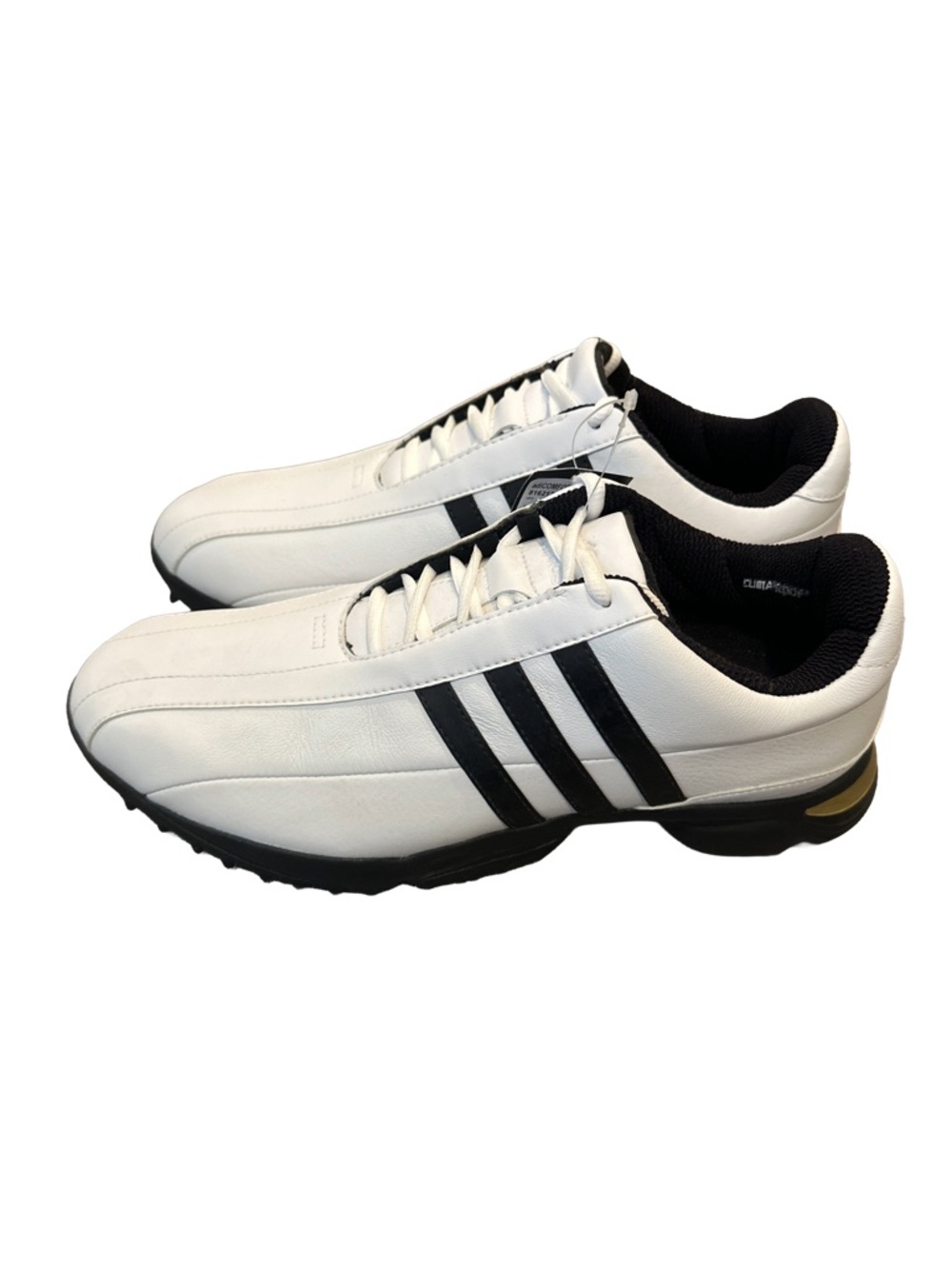 Adidas NWT sz 9.5 men’s Geofit White Leather Golf Shoes